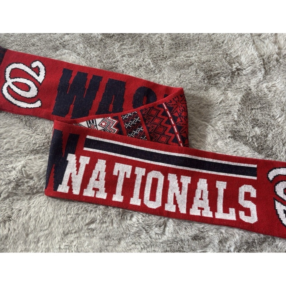 Washington Natioals winter scarf unisex